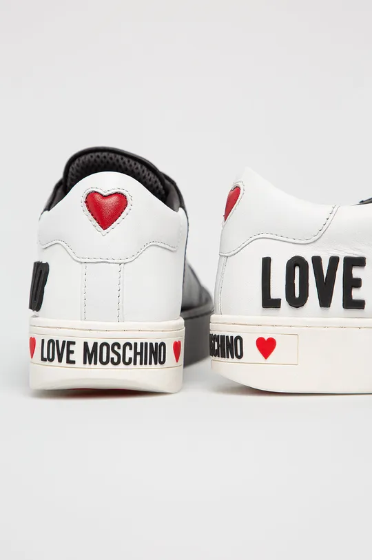 Love Moschino - Kožená obuv  Zvršok: Prírodná koža Podrážka: Syntetická látka