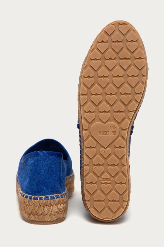 Love Moschino - Espadryle Cholewka: Materiał tekstylny, Wnętrze: Materiał syntetyczny, Materiał tekstylny, Podeszwa: Materiał syntetyczny