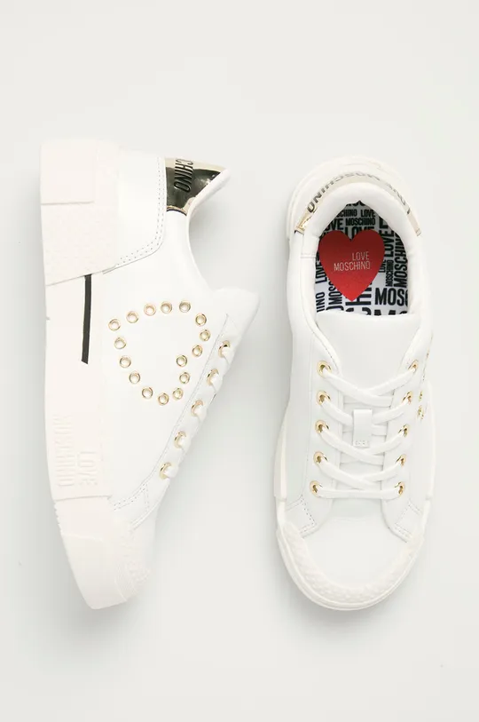 fehér Love Moschino - Cipő