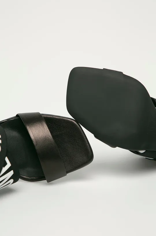 čierna Love Moschino - Sandále