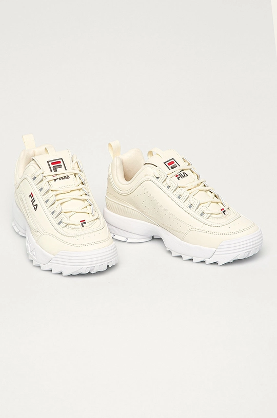 Fila - Buty Disruptor low beżowy