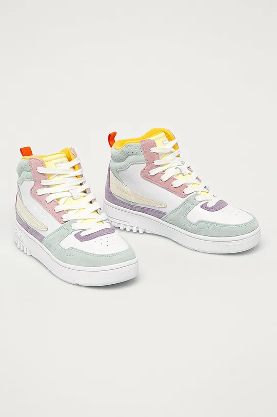 Fila Buty skórzane multicolor