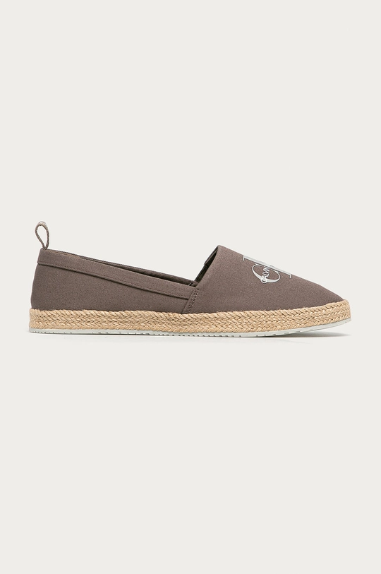 brązowy Calvin Klein Jeans Espadryle YW0YW00035GVC Damski