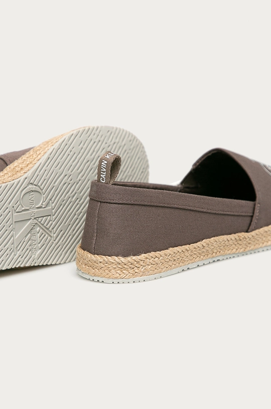 Calvin Klein Jeans Espadryle YW0YW00035GVC Cholewka: Materiał tekstylny, Wnętrze: Materiał tekstylny, Podeszwa: Materiał syntetyczny