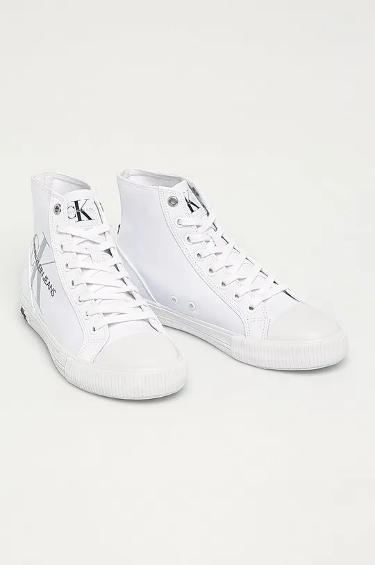 Calvin Klein Jeans - Sportcipő fehér