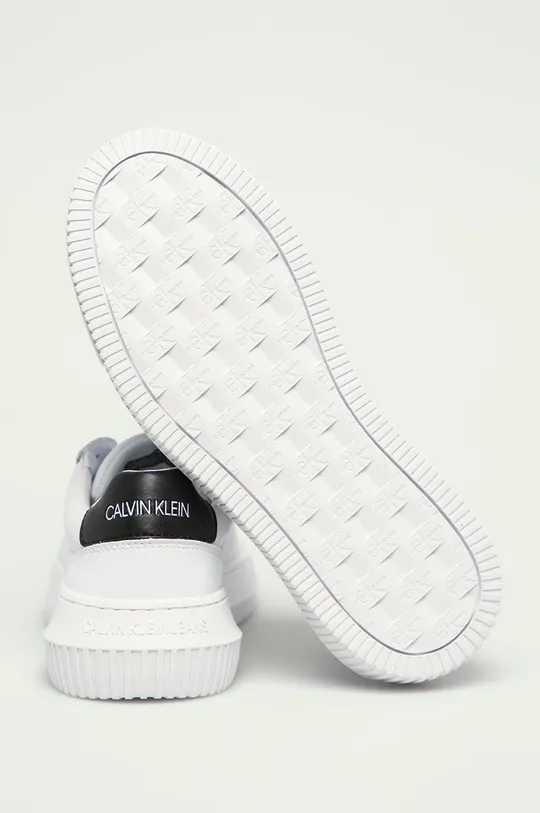 Calvin Klein Jeans - Kožená obuv  Zvršok: Prírodná koža Vnútro: Textil Podrážka: Syntetická látka