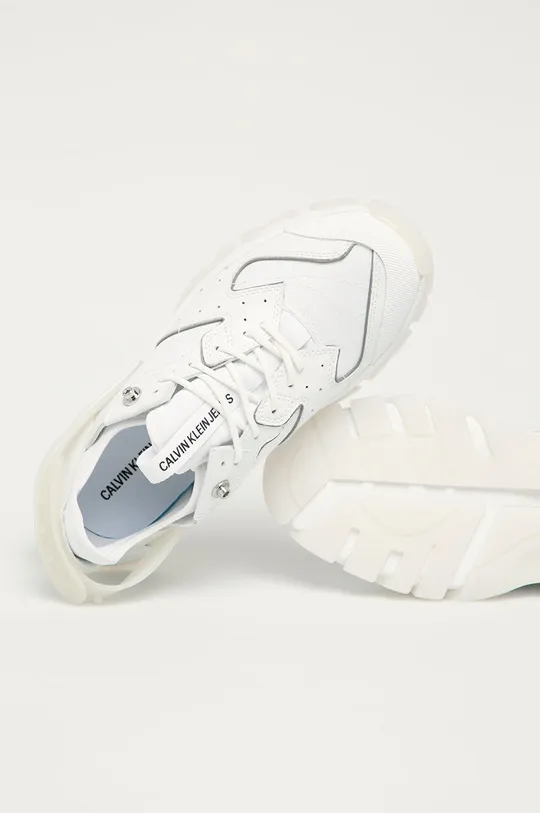 λευκό Calvin Klein Jeans - Παπούτσια
