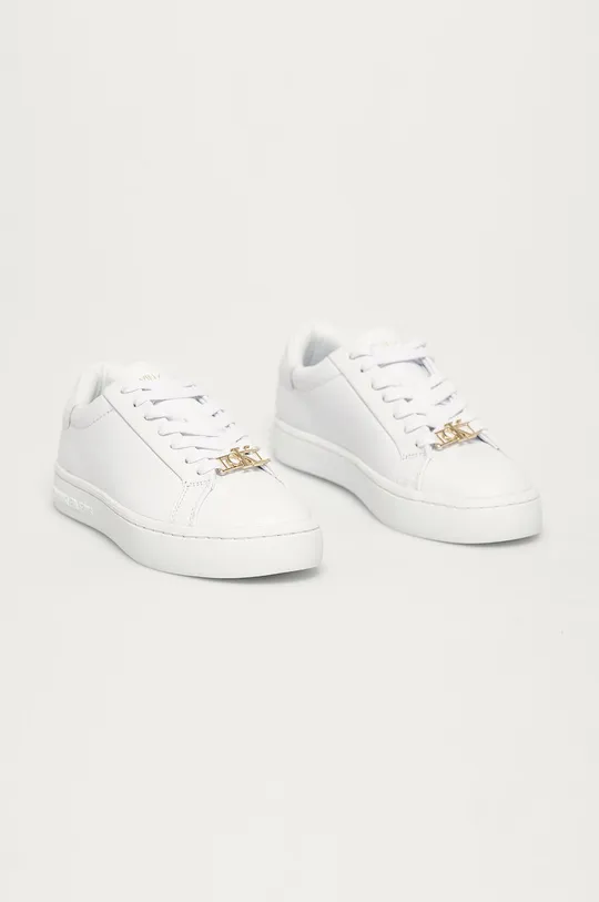 Шкіряні черевики Calvin Klein Jeans білий