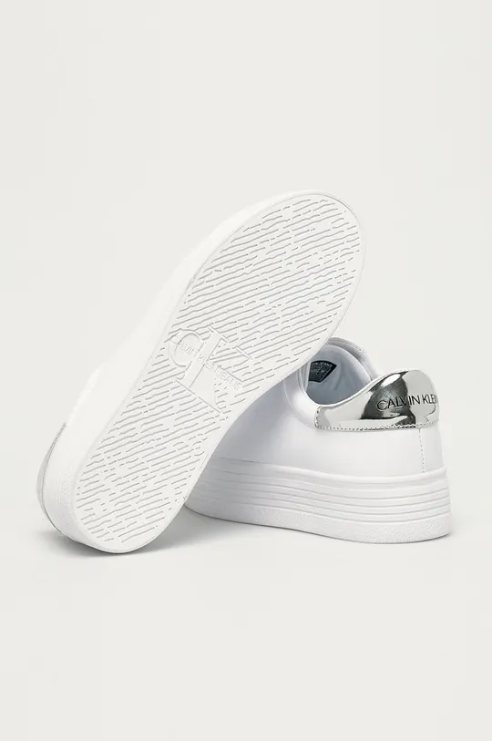 білий Шкіряні черевики Calvin Klein Jeans