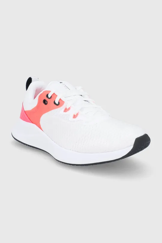 Under Armour - Topánky Charged Breathe TR 3 3023705 biela