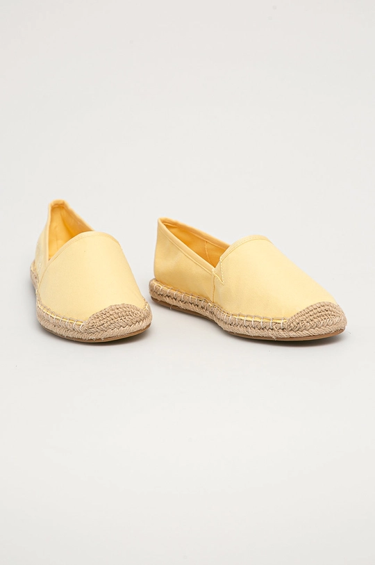 Tommy Hilfiger - Espadryle FW0FW05649 żółty