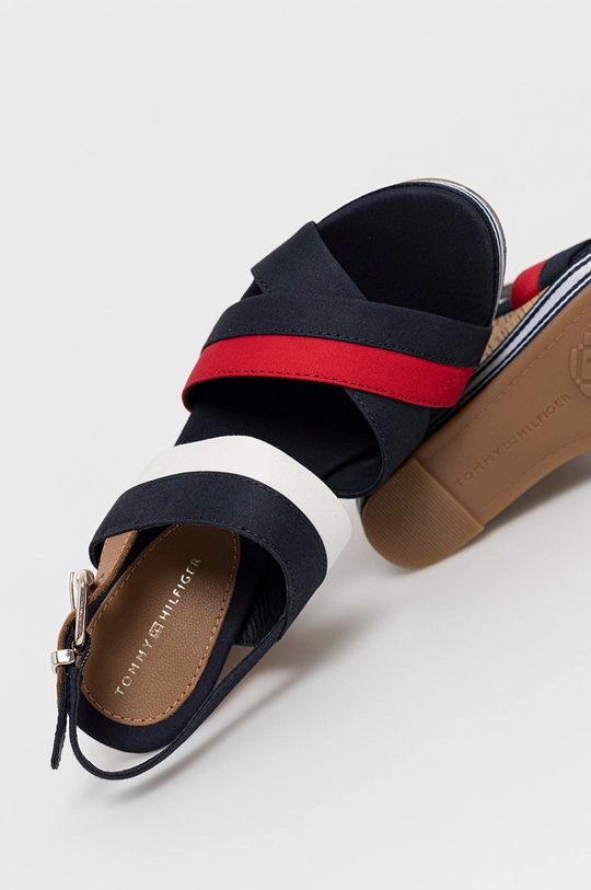 granatowy Tommy Hilfiger Sandały