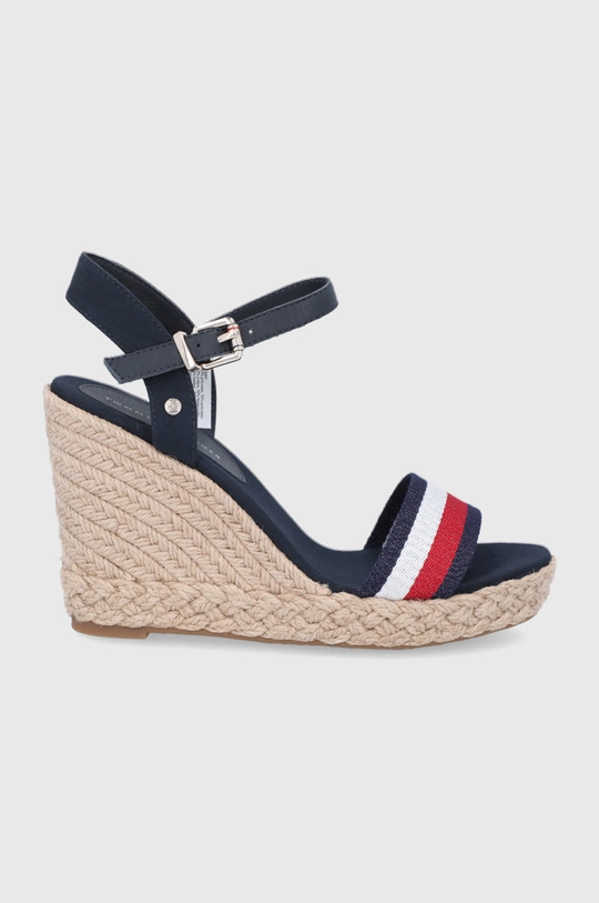 granatowy Tommy Hilfiger Sandały FW0FW05590 Damski