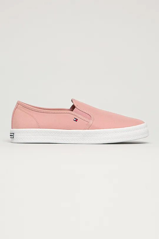 ροζ Tommy Hilfiger - Πάνινα παπούτσια Γυναικεία