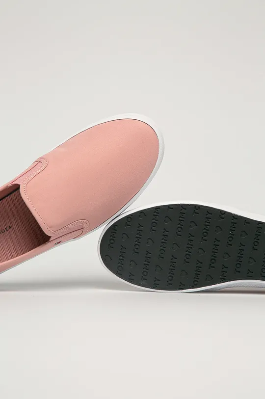 ροζ Tommy Hilfiger - Πάνινα παπούτσια