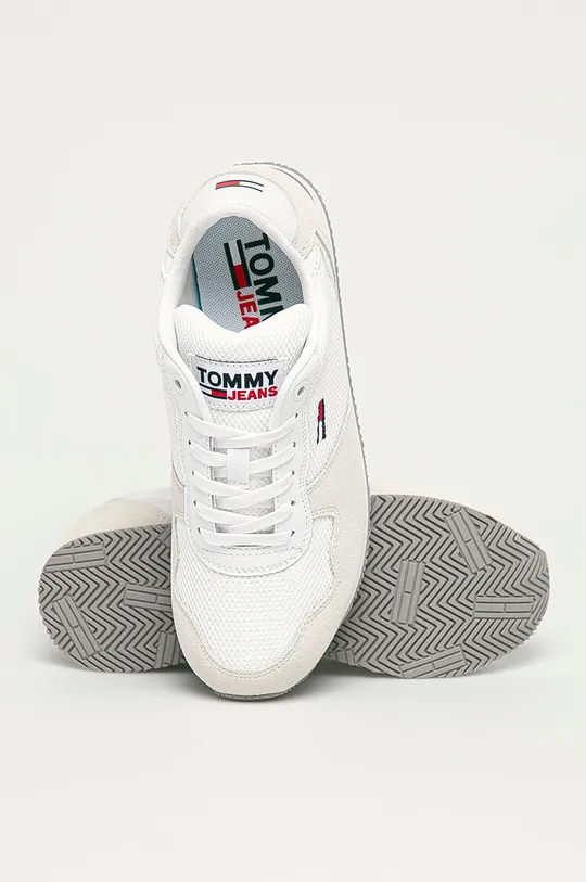 білий Tommy Jeans - Черевики