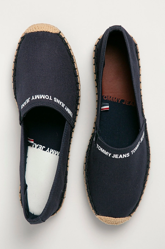 tmavomodrá Tommy Jeans - Espadrilky