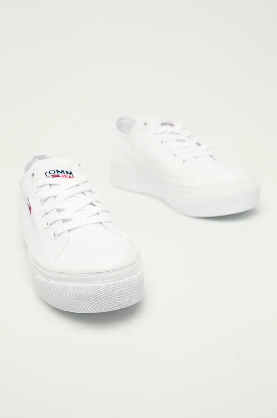 Tommy Jeans - Sportcipő fehér