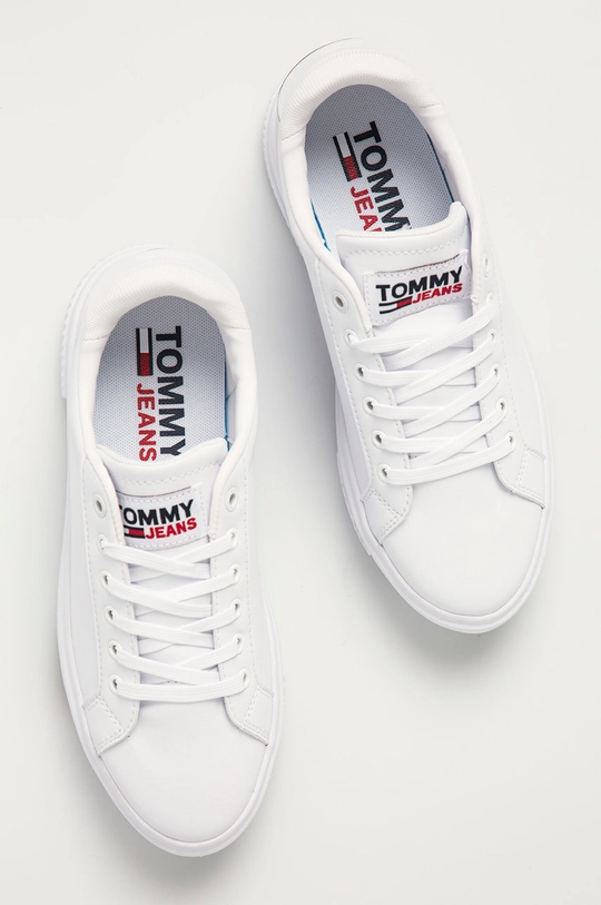 biały Tommy Jeans - Buty EN0EN01268