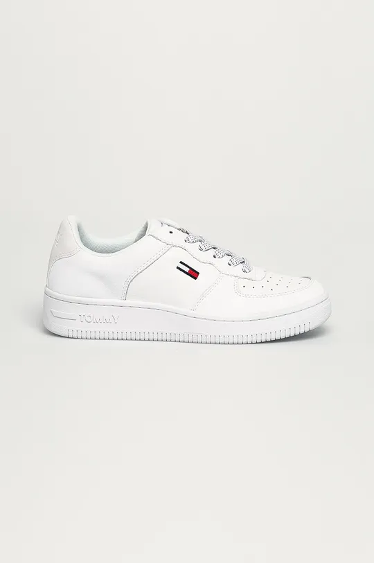 білий Tommy Jeans - Шкіряні черевики Жіночий