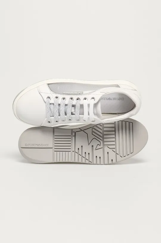 fehér Emporio Armani cipő
