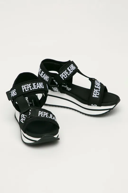 Pepe Jeans - Sandały Fuji Pepe czarny