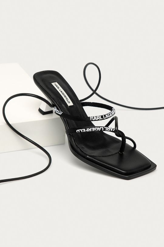Karl Lagerfeld - Sandály černá
