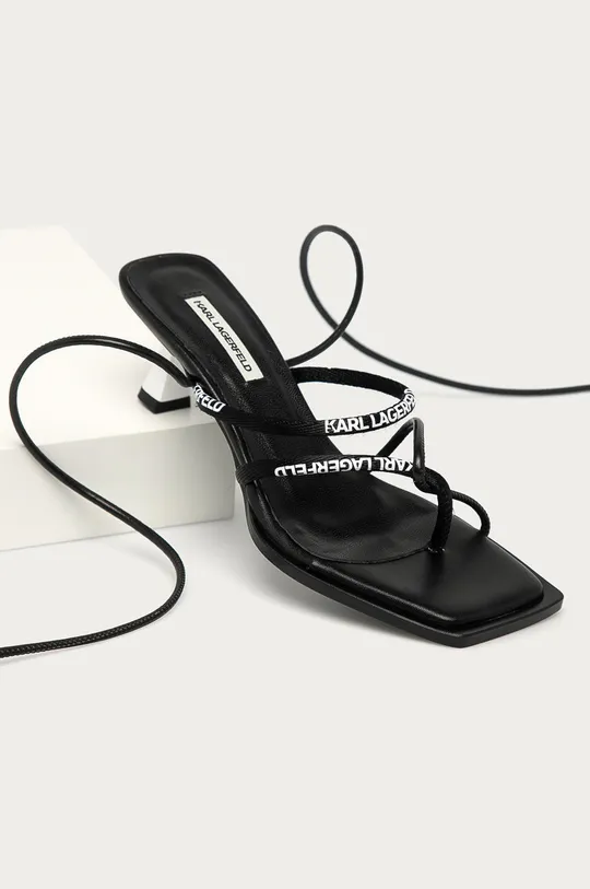 Karl Lagerfeld - Sandále čierna