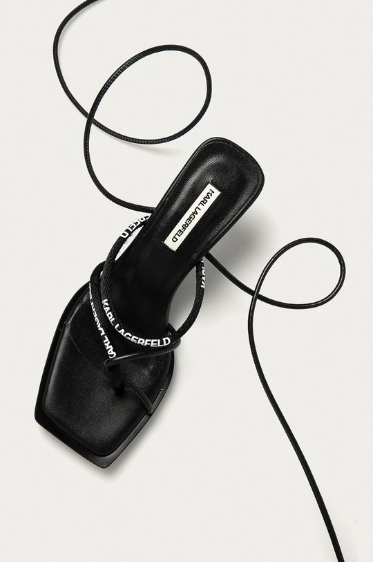 černá Karl Lagerfeld - Sandály