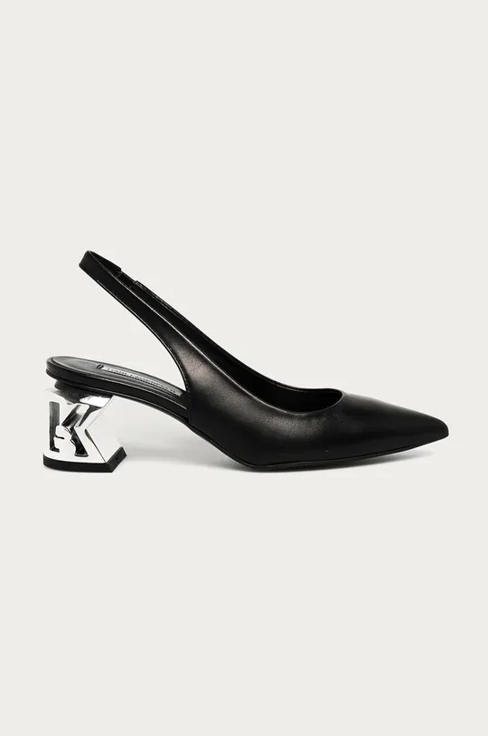 чорний Karl Lagerfeld - Шкіряні туфлі Жіночий