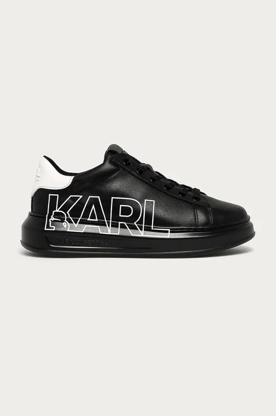 fekete Karl Lagerfeld - Bőr cipő Női