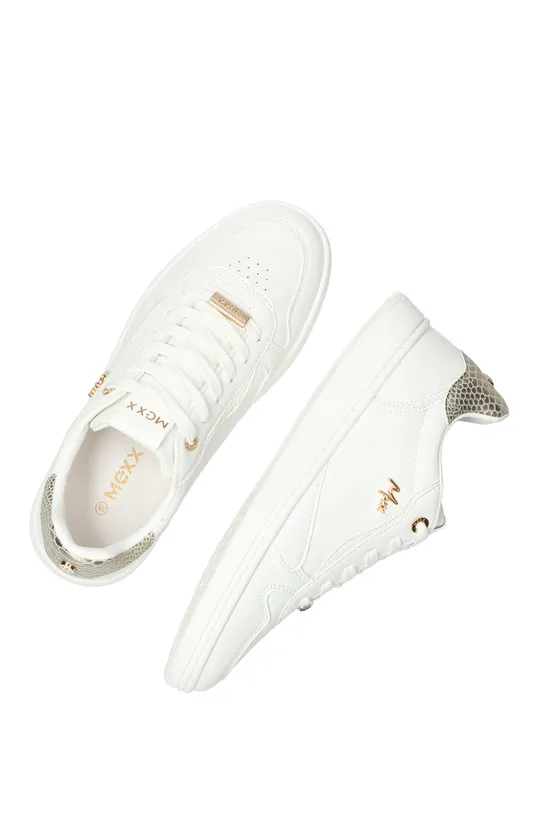 λευκό Δερμάτινα παπούτσια Mexx