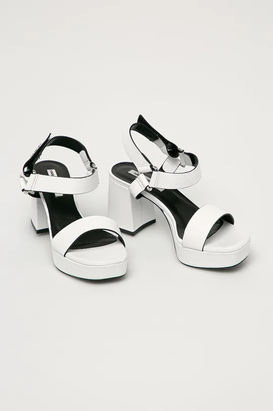 Karl Lagerfeld - Sandále biela