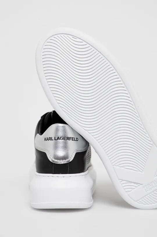 Kožená obuv Karl Lagerfeld  Zvršok: Prírodná koža Vnútro: Syntetická látka, Textil Podrážka: Syntetická látka