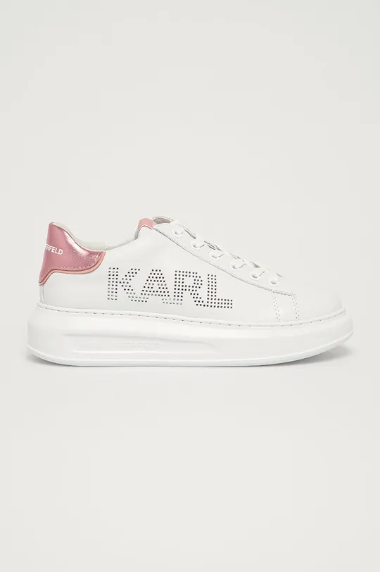 fehér Karl Lagerfeld bőr cipő Női