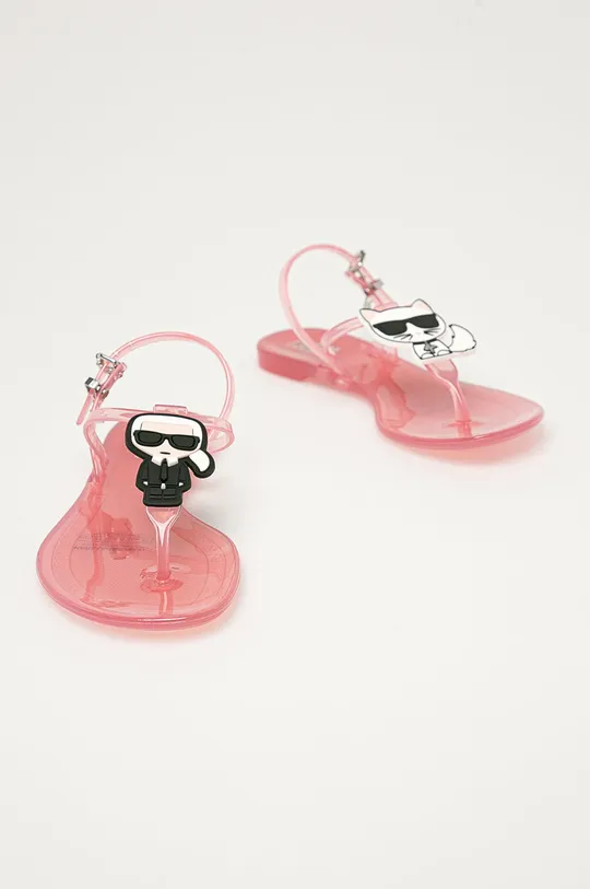 Karl Lagerfeld sandali roza
