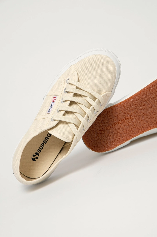 бежевый Кеды Superga