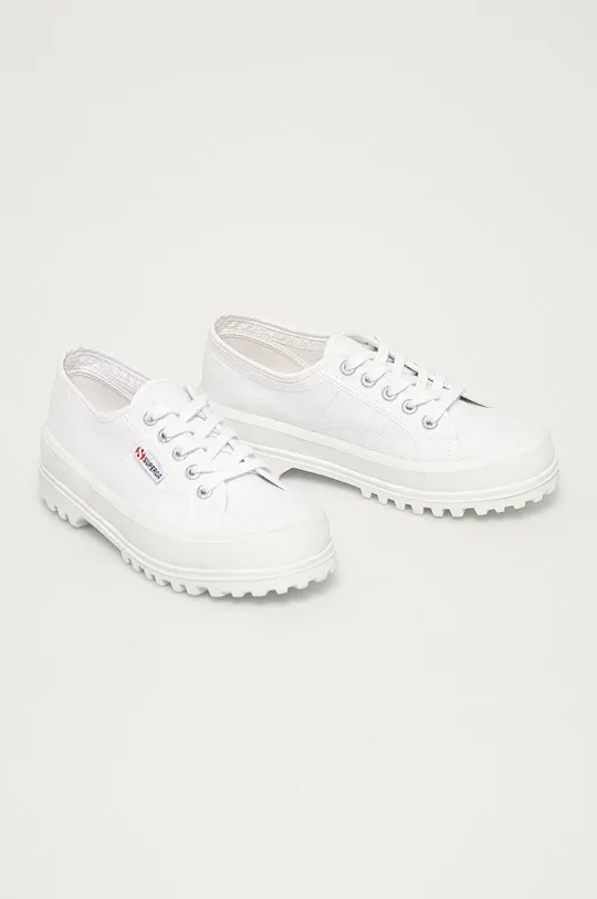 Πάνινα παπούτσια Superga λευκό