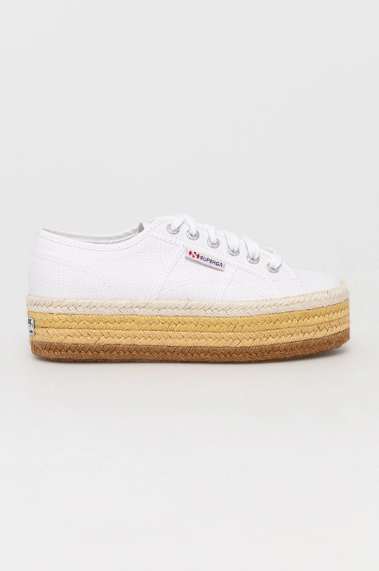 bijela Espadrile Superga Ženski