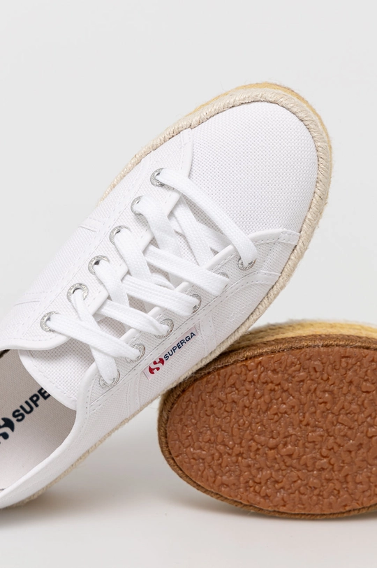 белый Эспадрильи Superga