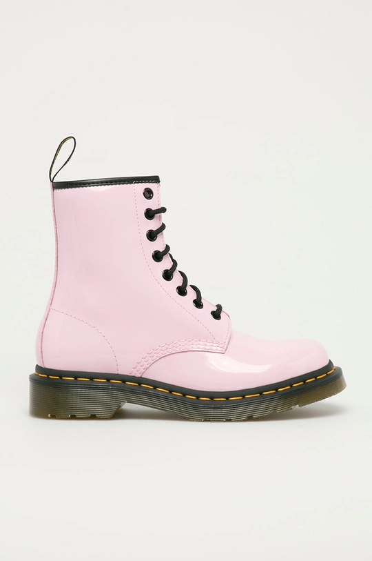 розовый Кожаные полусапожки Dr. Martens Женский