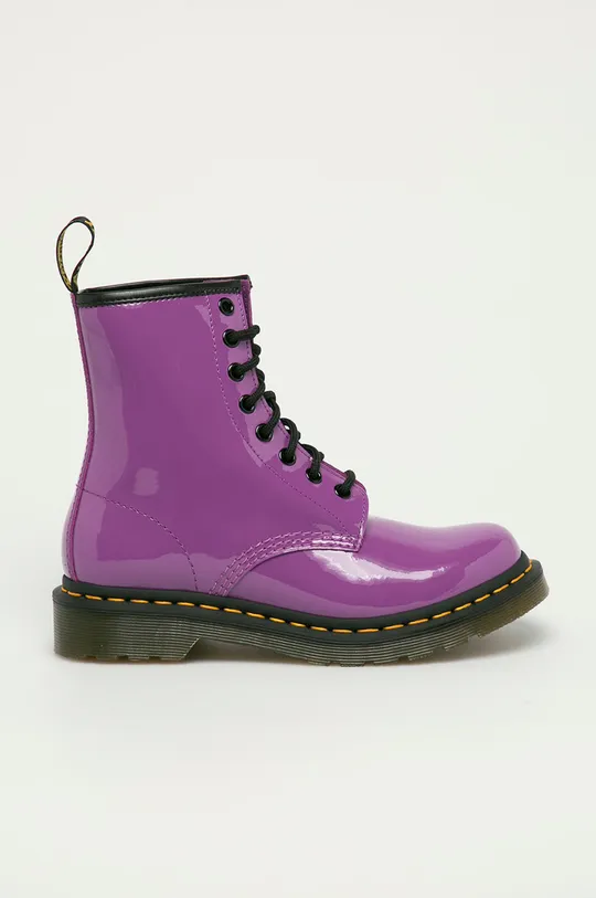фіолетовий Шкіряні черевики Dr. Martens Жіночий