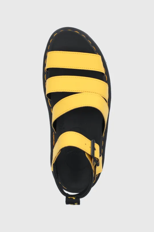 жёлтый Кожаные сандалии Dr. Martens Blaire