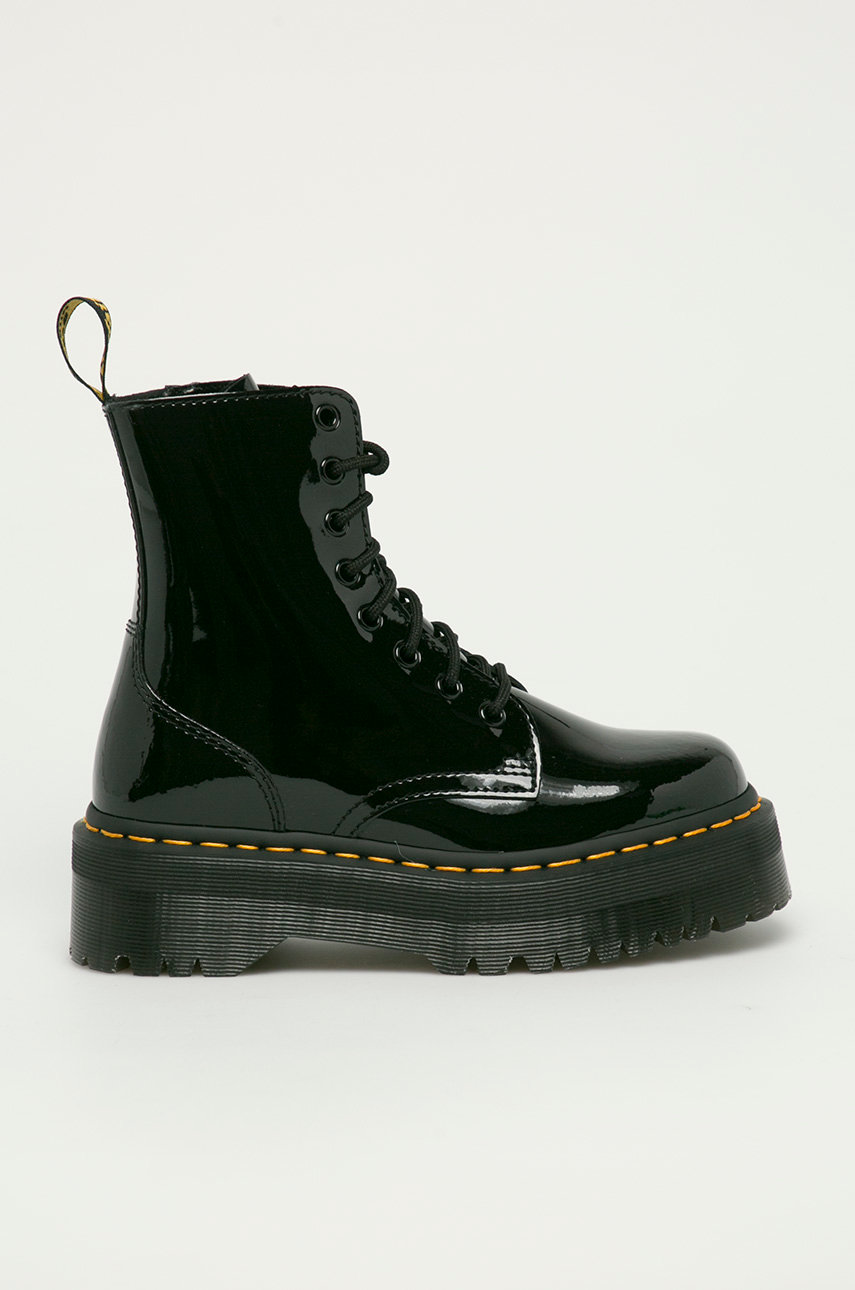 чёрный Кожаные полусапоги Dr. Martens Женский