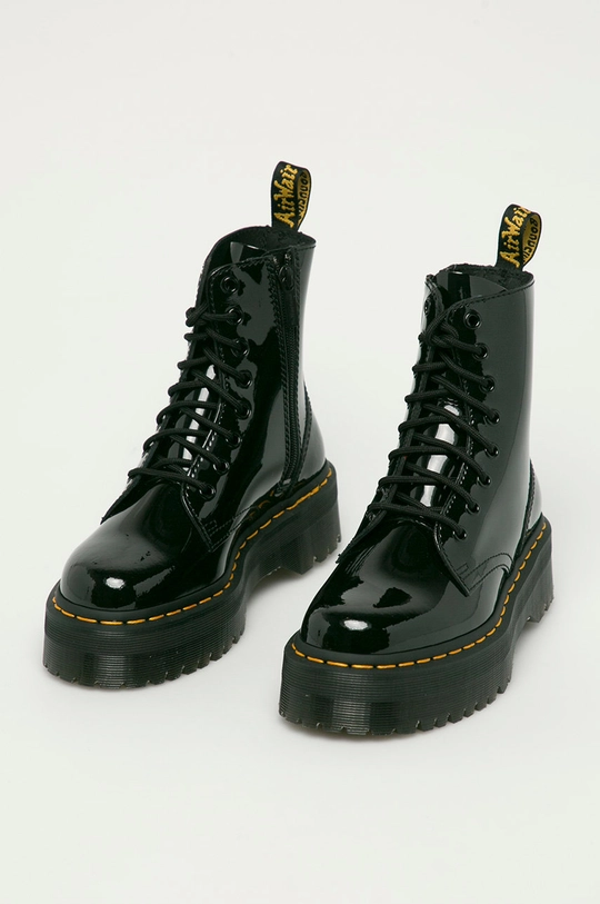 Kožené workery Dr. Martens čierna