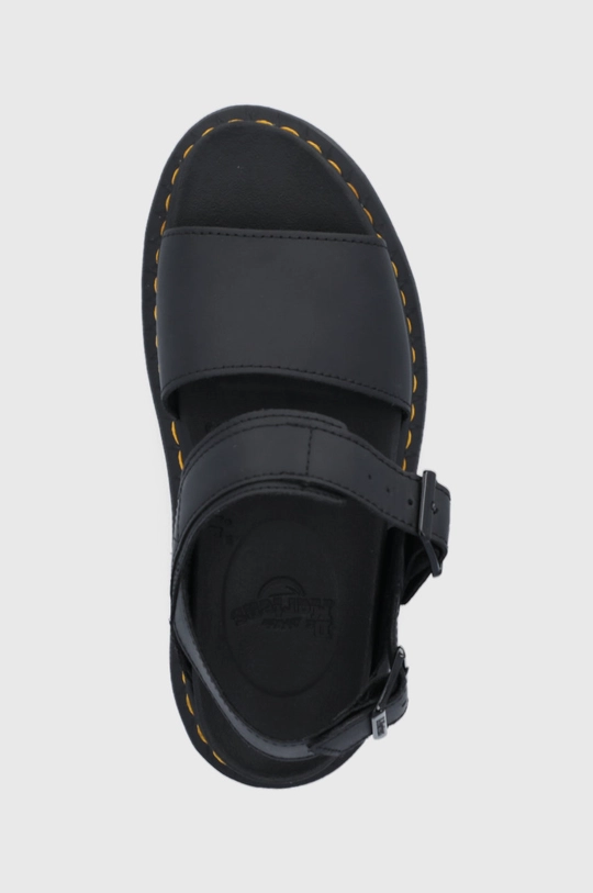 чёрный Кожаные сандалии Dr. Martens Voss Quad