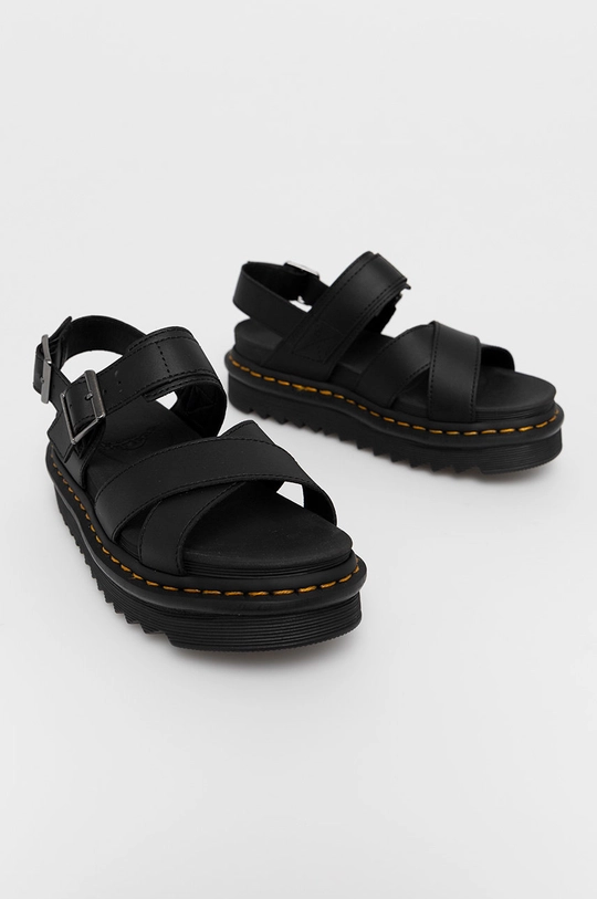 Dr. Martens leather sandals black