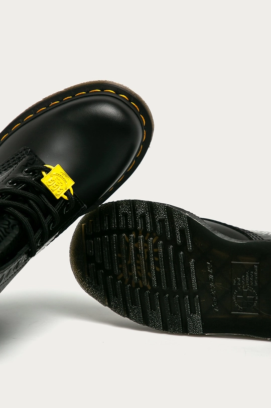 fekete Dr. Martens - Bőr bakancs x Keith Haring