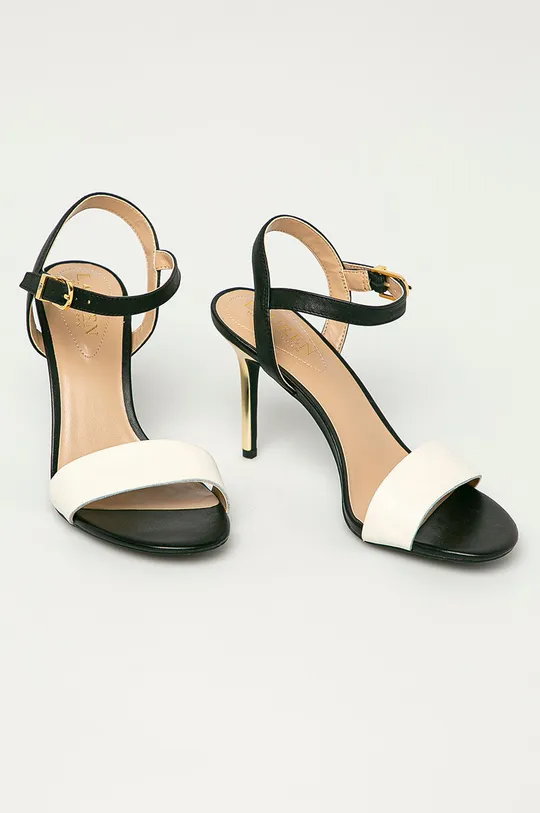 Lauren Ralph Lauren - Кожаные сандалии чёрный