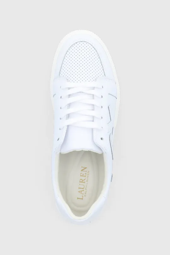 білий Шкіряні черевики Lauren Ralph Lauren